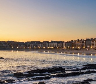 Vista panorámica de Sanxenxo